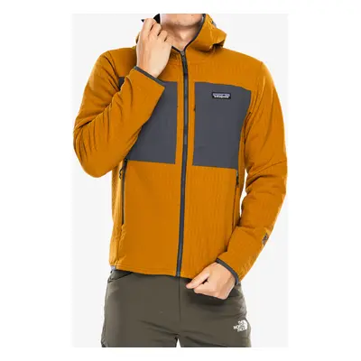 Softshellová bunda Patagonia R2 TechFace Hoody - raptor brown