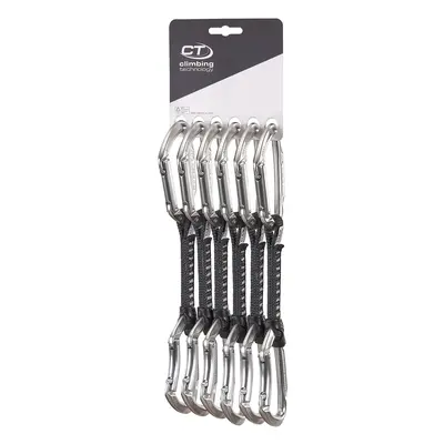 Lezecké expresky Climbing Technology Lime Set UL cm 6-Pack - silver