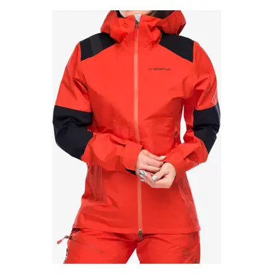 Dámská nepromokavá bunda s membránou La Sportiva Roseg GTX Jacket - cherry tomato/black