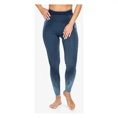 Termolegíny dámské Odlo Blackcomb Eco BL Bottom Long - provincial blue