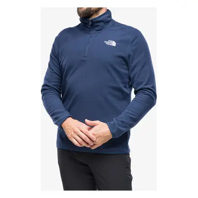 Fleece mikina The North Face Glacier 1/4 Zip - summit navy