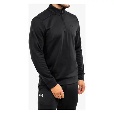 Mikina bez kapuce Under Armour Armour Fleece 1/4 Zip - black