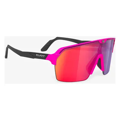 Brýle na kolo Rudy Project Spinshield Air - pink fluo matte/multilaser red