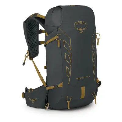 Turistický batoh Osprey Talon Velocity - dark charcoal/tumblew yellow