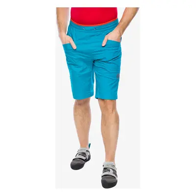 Lezecké kraťasy La Sportiva Bleauser Short - tropic blue/cherry tomato