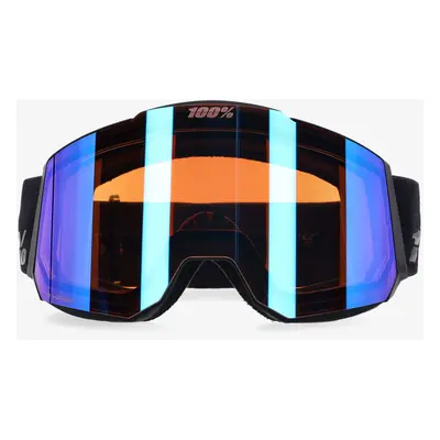 Lyžařské brýle 100% Snowcraft Hiper - black/mirror green