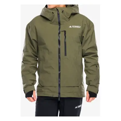 Lyžařská bunda adidas TERREX Xperior 2L Insulated RAIN.RDY Jacket - olive strata