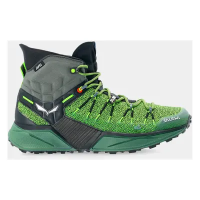 Turistické boty Salewa Dropline Mid - r. green/p. frog