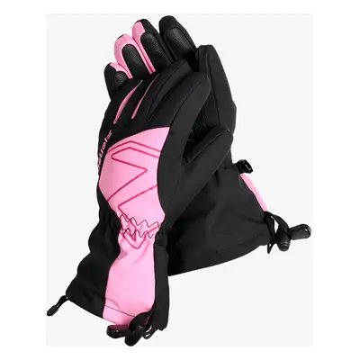 Dětské rukavice Ziener Laval AS AW Junior - black/fuchsia pink