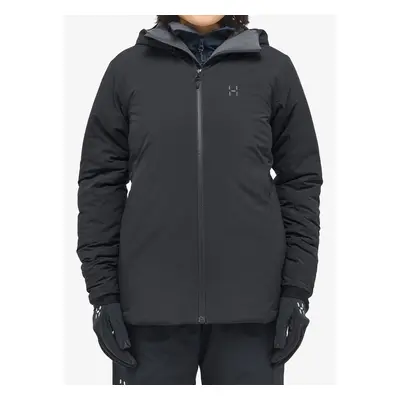 Zateplená bunda dámská Haglofs Mimic Alert Hood - true black