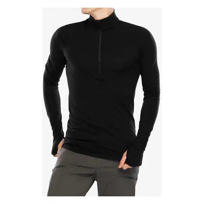 Funkční mikina Houdini Desoli Light Half Zip - true black