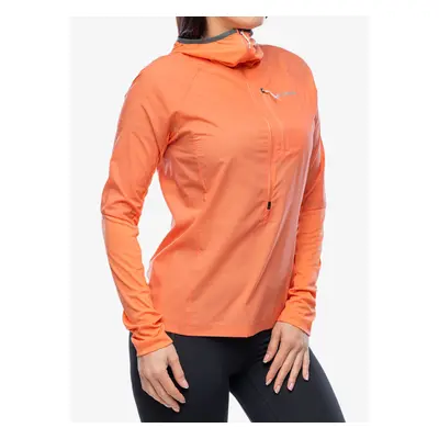 Bunda na běhání dámská Patagonia Airshed Pro Pullover - coho coral