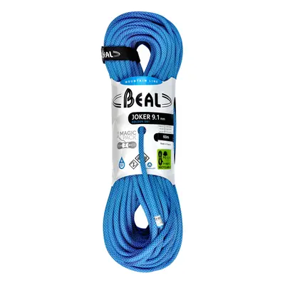 Dynamické lano Beal Joker 9,1 mm m Unicore Golden Dry - blue