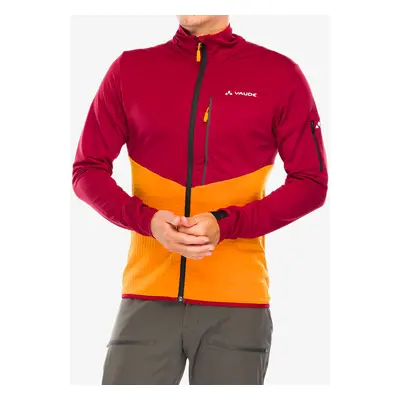 Fleece mikina Vaude Scopi Fleece Jacket - carmine