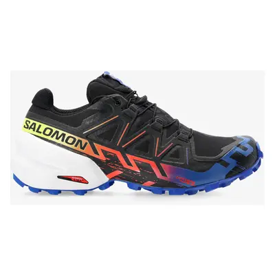 Trailové boty Salomon Speedcross GTX - blue fire black/safety yellow