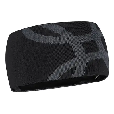 Čelenka Montura Merino Logo Band - black/antracite