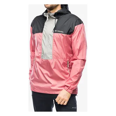 Větrovka Columbia Flash Challenger Anorak - pink agave/shark/flint grey