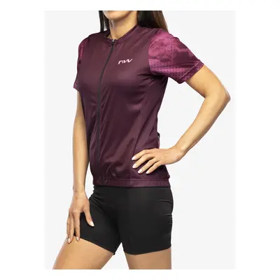 Dámské cyklistické triko Northwave Origin Woman Jersey Short Sleeve - purple