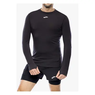 Mikina na běhání Brooks High Point Long Sleeve - black