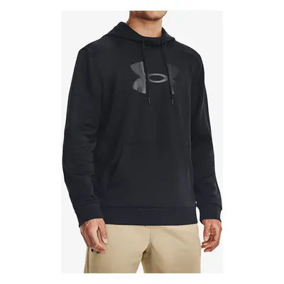 Mikina s kapucí Under Armour Armour Fleece Big Logo Hoodie - black/black