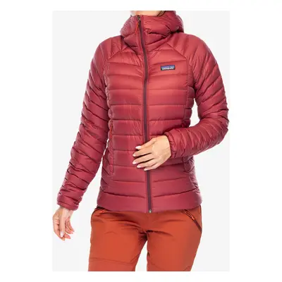 Dámská péřová bunda Patagonia Down Sweater Hoody - oxide red