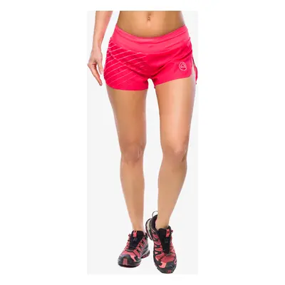 Běžecké kraťasy dámské La Sportiva Freccia Short - hibiscus/white