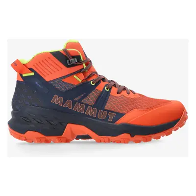 Turistické boty pánské Mammut Sertig II Mid GTX - hot red/marine