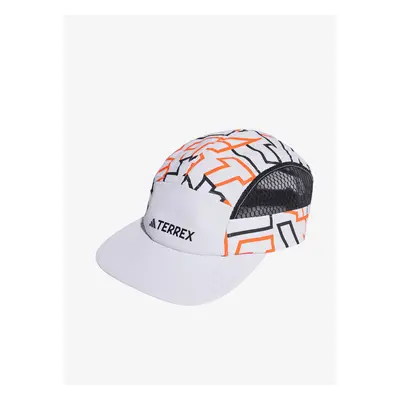 Kšiltovka adidas TERREX HEAT.RDY 5-Panel Graphic Cap - black/semi impact orange