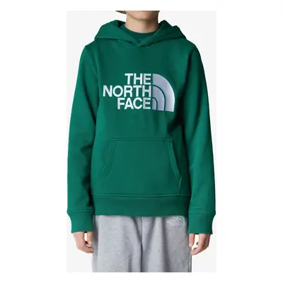 Dětská mikina The North Face Drew Peak P/O Hoodie - evergreen