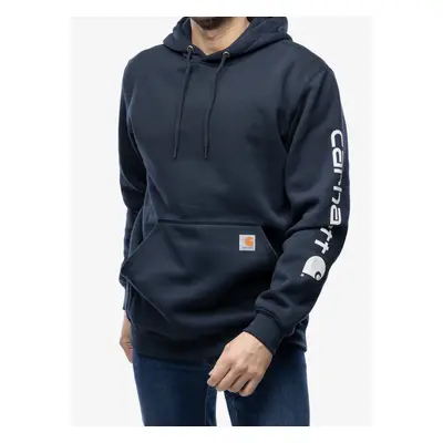 Mikina s kapucí Carhartt Sleeve Logo Hooded Sweatshirt - new navy