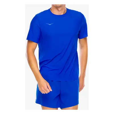 Běžecké tričko Hoka Performance Run Short Sleeve - ultramarine