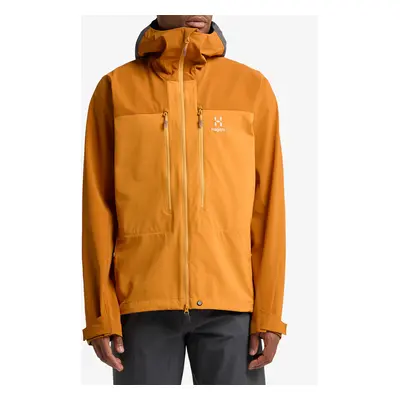 Softshellová bunda Haglofs Roc Sight Softshell Jacket - desert yellow/golden brown