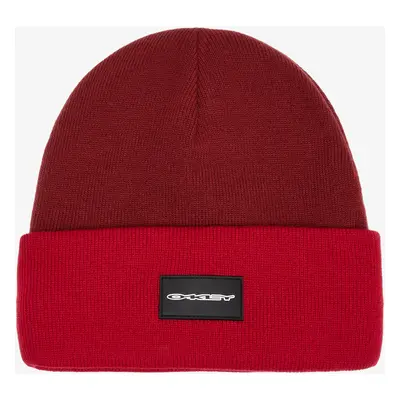 Zimní čepice Oakley Tc Stretch Logo Beanie - red line/iron red