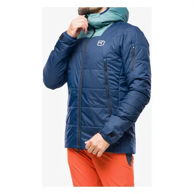 Bunda na lyže Ortovox Swisswool Zinal Jacket - deep ocean