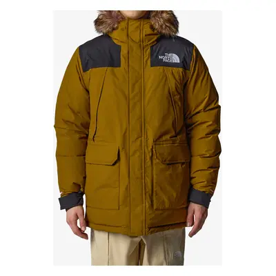 Péřová bunda The North Face Mcmurdo Parka - moss green/tnf black