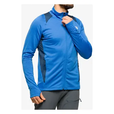 Mikina bez kapuce The North Face AO Full Zip - sonic blue