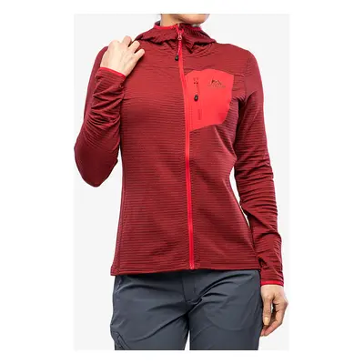 Dámská mikina na lezení Mountain Equipment Lumiko Hooded Jacket - rhubarb/capsic