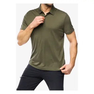 Polokošile Icebreaker Merino Tech Lite III SS Polo - loden