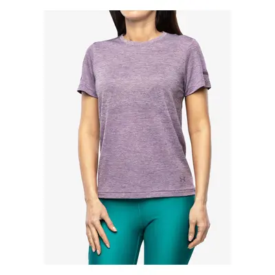 Běžecké tričko dámské Under Armour Seamless Stride SS - retro purple/reflective