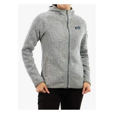 Dámská fleecová bunda Patagonia Better Sweater Hoody - birch white