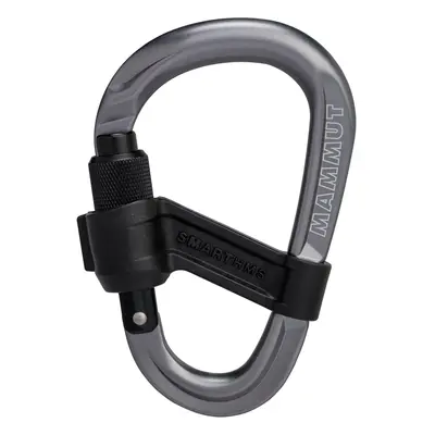 Horolezecká karabina Mammut Smart HMS 2.0 Screwgate Carabiner - screw gate/grey