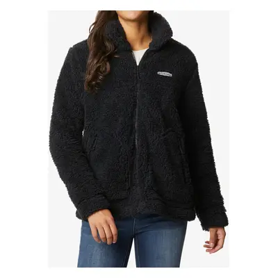 Fleecová mikina dámská Columbia Winter Pass Sherpa FZ - black