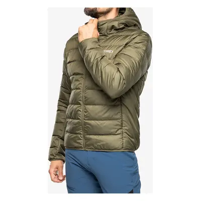 Perova bunda adidas TERREX Multi Light Down Hooded Jacket - olistr