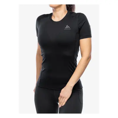 Termo triko dámské Odlo Merino BL Top Crew Neck SS - black