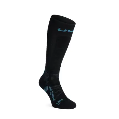 Skialpové ponožky UYN Ski Touring One Bio Socks - black/blue