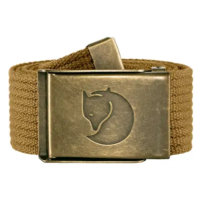 Pásek na kalhoty Fjallraven Canvas Brass Belt - buckwheat brown