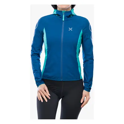 Bunda na běhání dámská Montura Flash Sky Jacket - deep blue/light blue