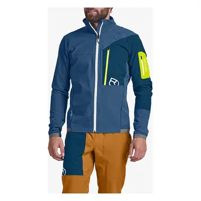 Bunda na skialpinismus Ortovox Berrino Jacket - mountain blue