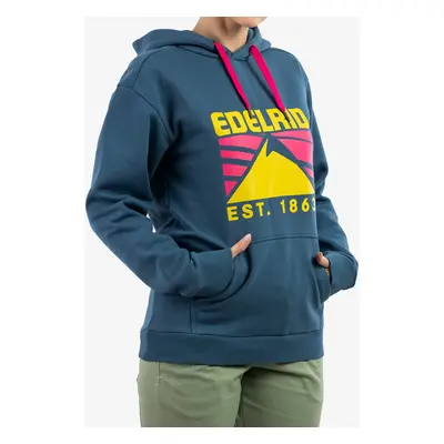 Dámská mikina s kapucí Edelrid Spotter Hoody - petrol