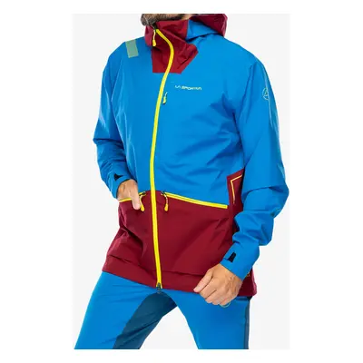 Bunda s membránou La Sportiva Chaser Evo Shell Jkt - electric blue/sangria